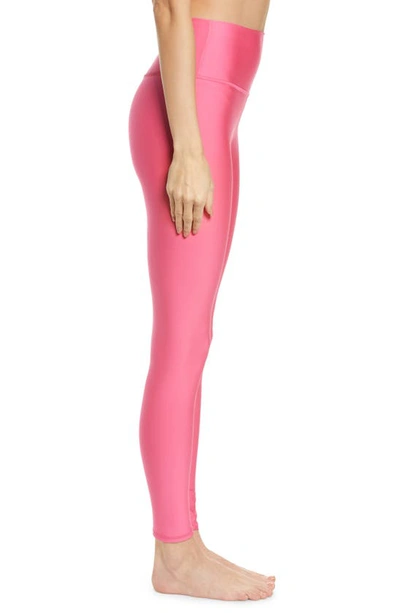 Shop Alo Yoga Airlift High Waist Leggings In Pink Fuchsia