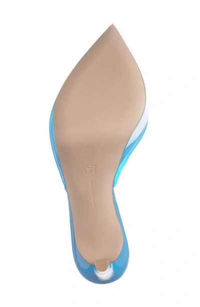 Shop Gianvito Rossi Betty Platform Sandal In Turquoise