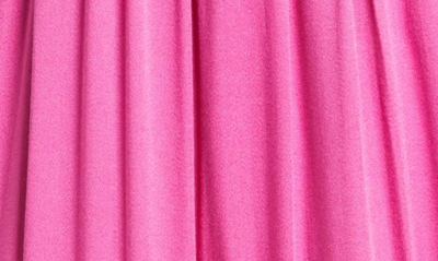 Shop Btfl-life Gathered Flutter Sleeve A-line Dress In Pink