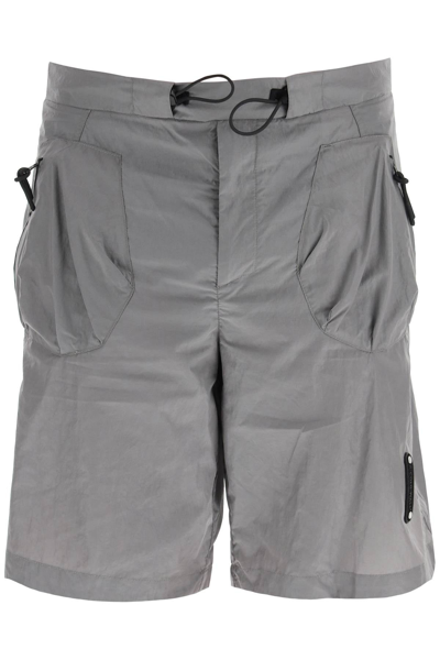 A-cold-wall* A Cold Wall Portage Nylon Shorts In Grey
