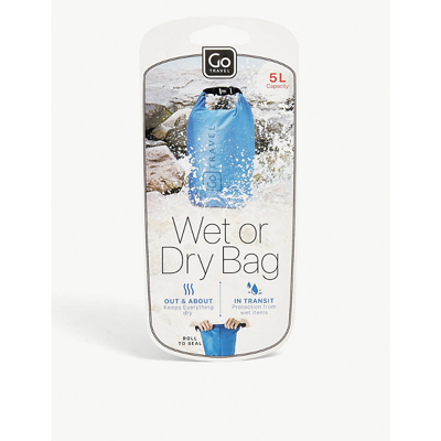 Shop Go Travel Blue Wet Or Dry Woven Travel Bag 5l