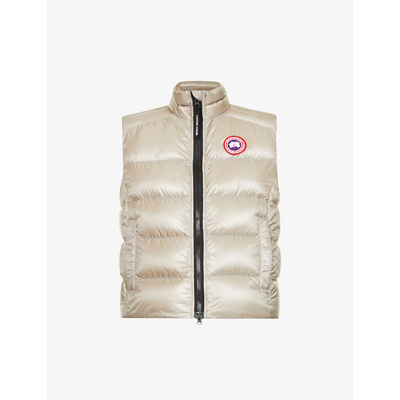 Shop Canada Goose Women's Limestone Cypress Quilted Recycled-polyamide Gilet