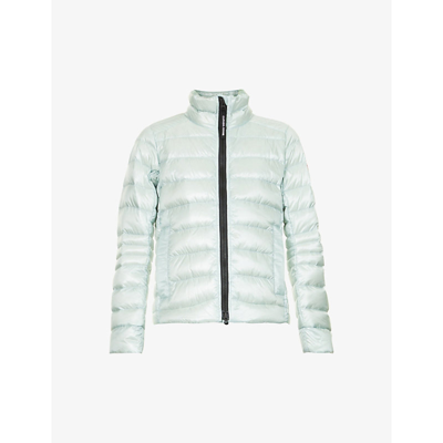 Shop Canada Goose Womens Meltwater Cypress High-neck Recycled-polyamide Jacket