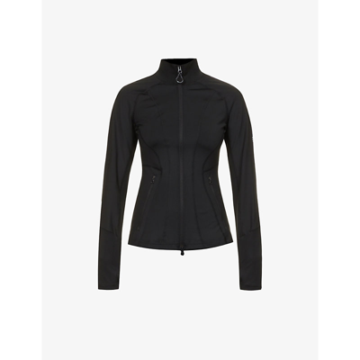 Shop Adidas By Stella Mccartney Truepurpose Stretch-woven Jacket In Black