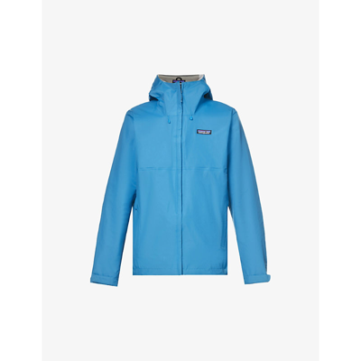 Shop Patagonia Torrentshell 3l Hooded Recycled-nylon Jacket In Anacapa Blue