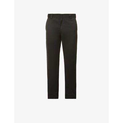 Shop Carhartt Wip Men's Black Master Regular-fit Straight Woven Trousers