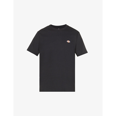 Shop Dickies Mapleton Brand-print Cotton-jersey T-shirt In Black