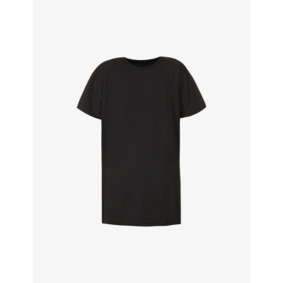 Shop Boris Bidjan Saberi Tape Trim Relaxed-fit Cotton-jersey T-shirt In Black