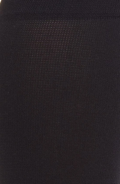 Nordstrom Knee High Compression Trouser Socks In Black
