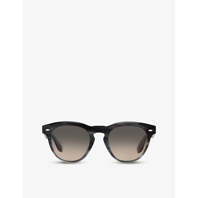 Shop Oliver Peoples Women's Grey Ov5473su Nino Acetate Sunglasses