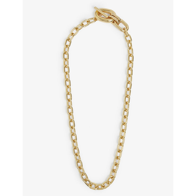 Shop Paco Rabanne Gold-toned Chain Necklace