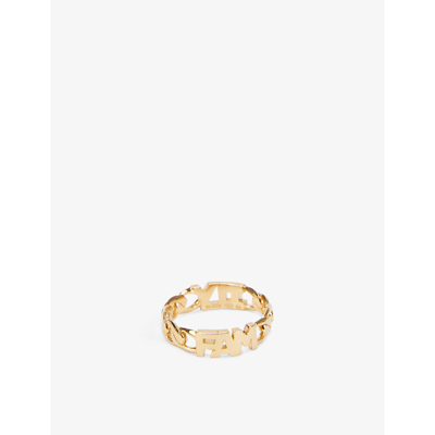Shop Maria Black Family 22ct Yellow Gold-plated Sterling-silver Ring