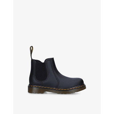 Shop Dr. Martens' Dr Martens Boys Black Kids 2976 Welted Leather Chelsea Boots