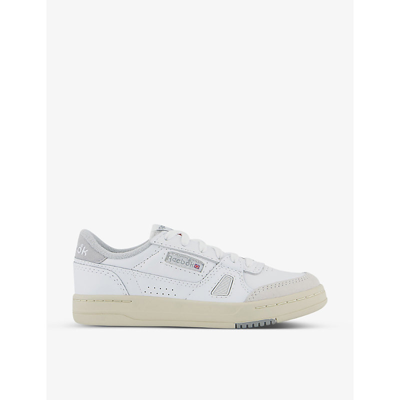 Shop Reebok Lt Court Leather Low-top Trainers In White Pure Grey 3 Alabas