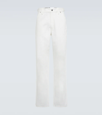 Shop Jil Sander Straight-leg Jeans In Natural