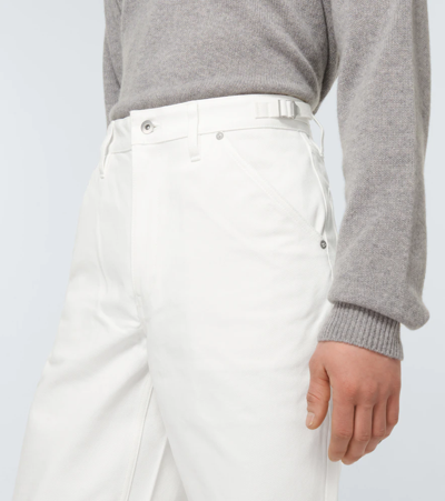 Shop Jil Sander Straight-leg Jeans In Natural