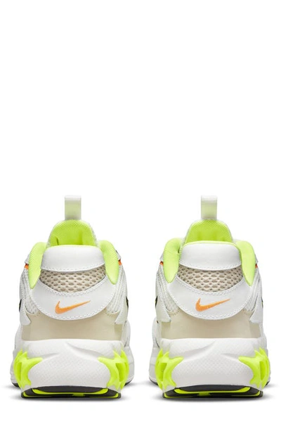 Shop Nike Air Zoom Fire Running Shoe In White/ Volt/ Rattan/ Sail