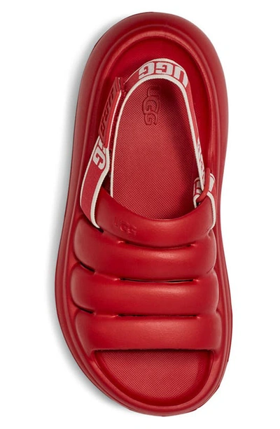 Shop Ugg Sport Yeah Slingback Sandal In Samba Red