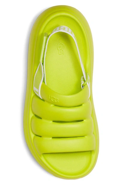 Shop Ugg Sport Yeah Slingback Sandal In Key Lime