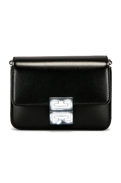 Shop Givenchy Small 4g Crossbody Bag In Black & White