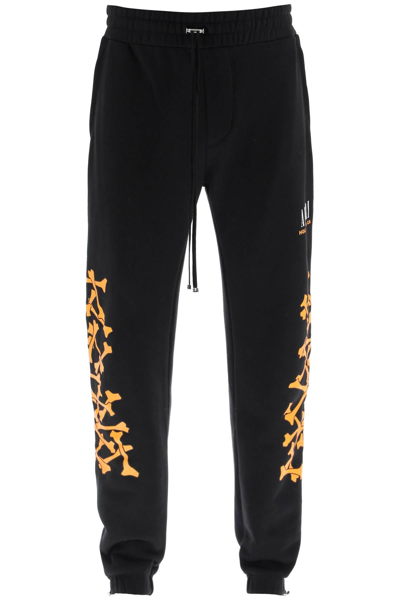 Shop Amiri Bones Sweatpants In Mixed Colours