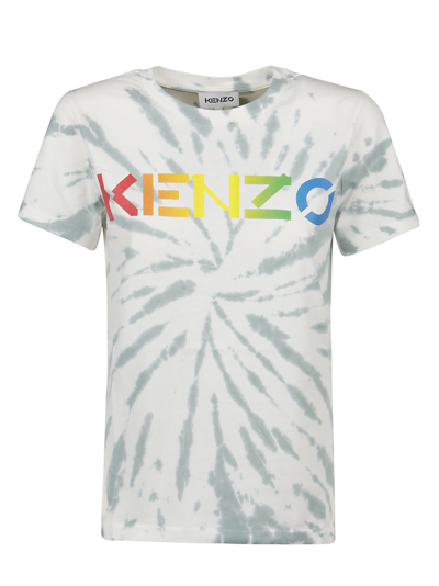 Shop Kenzo Logo Classic T-shirt In A Menthe