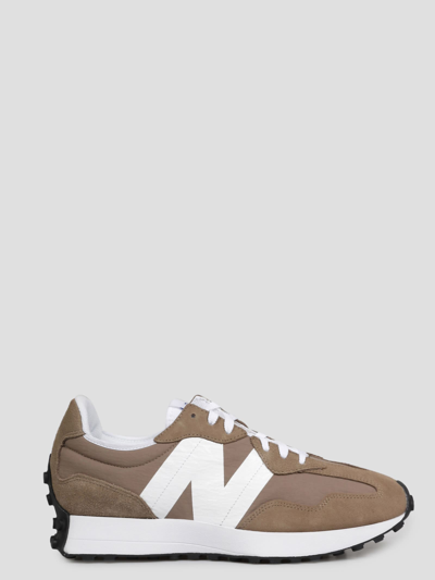 Shop New Balance 327 Sneakers In Brown