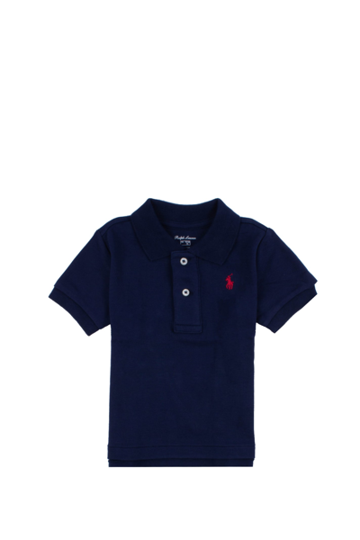 Shop Ralph Lauren Cotton Polo Shirt In Blue