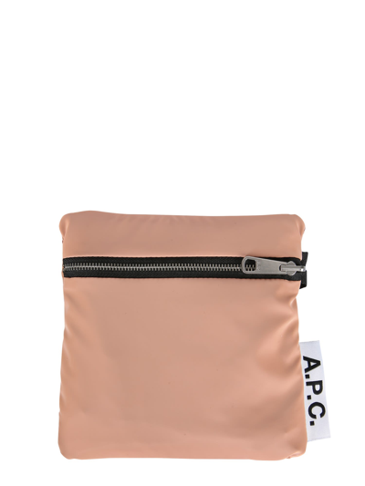 Shop Apc Ultralight Minimal Shopping Bag In Arancione