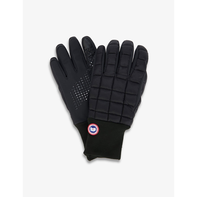 Canada Goose Northern Quilted Shell-down Glove Liners In Black | ModeSens