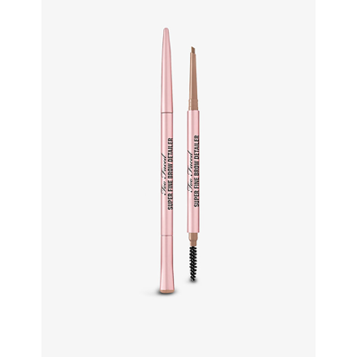 Shop Too Faced Taupe Superfine Brow Detailer Eyebrow Pencil 0.8g