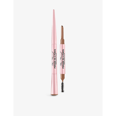 Shop Too Faced Soft Brown Pomade In A Pencil 0.19kg