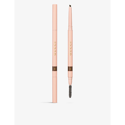 Gucci 03 Dark Blond Stylo À Sourcils Waterproof Brow Pencil 0.12g In 03 Dark Blond