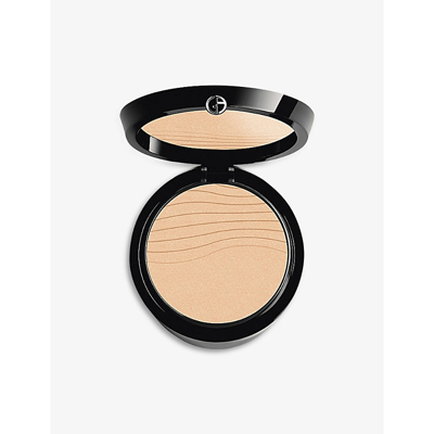 Shop Giorgio Armani 3 Luminous Silk Glow Fusion Powder 3.5g