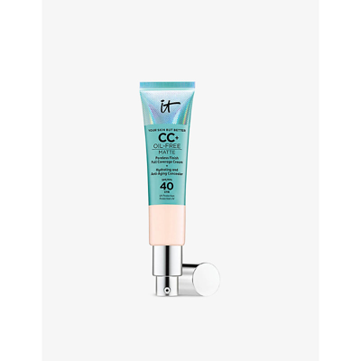 Shop It Cosmetics Your Skin But Better Cc+ Oil-free Matte With Spf 40 32ml In Fair Ivory