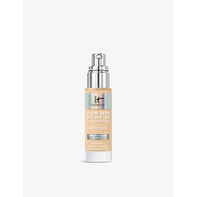 It Cosmetics Lght Warm 22.5 Your Skin But Better Foundation + Skincare In Lght Warm 22.5