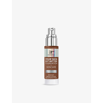 It Cosmetics Deep Neut 58 Your Skin But Better Foundation + Skincare 30ml In Deep Neut 58