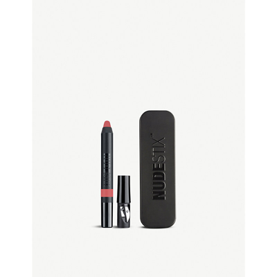 Shop Nudestix Capri Magnetic Matte Lip Colour 1.41g In Capri (blue)