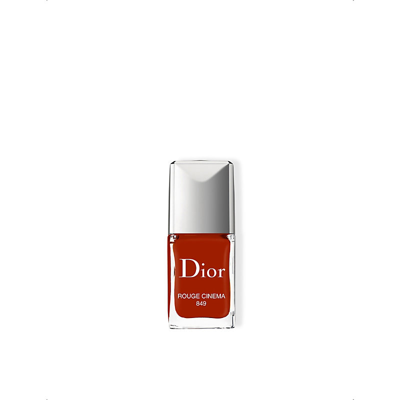 Shop Dior 849 Rouge Cinema Rouge Vernis Nail Polish 10ml