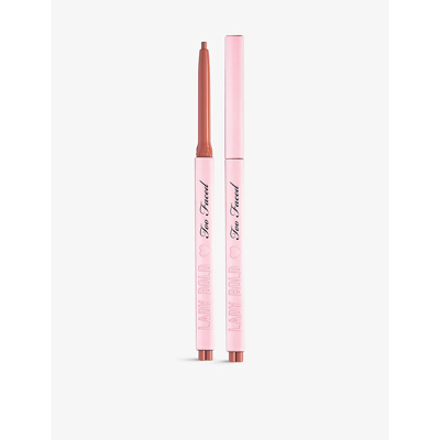 Too Faced Lady Bold Demi-matte Long-wear Lip Liner 0.23g In Limitless Life  | ModeSens