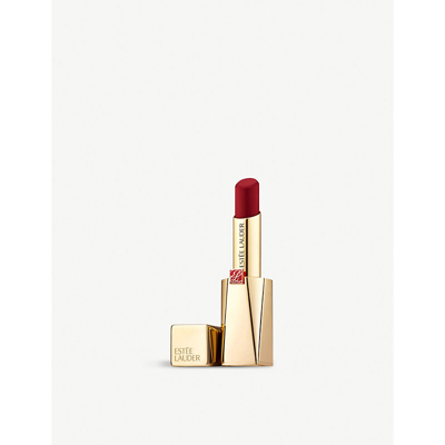 Shop Estée Lauder Pure Colour Desire Matte Lipstick 3.1g In Lead On