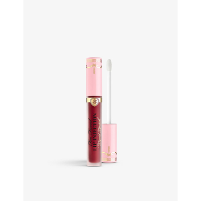Too Faced Lip Injection Power Plumping Cream Liquid Lipstick Boom Boom Pow 0.10 oz/ 3 ml In Boom Boom Pow