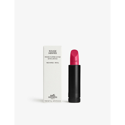 Shop Hermes 59 Rose Dakar Rouge Hermès Satin Lipstick Refill 3.5g