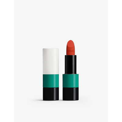 Hermes 71 Orange Brule Rouge Matte Lipstick 3.5g | ModeSens