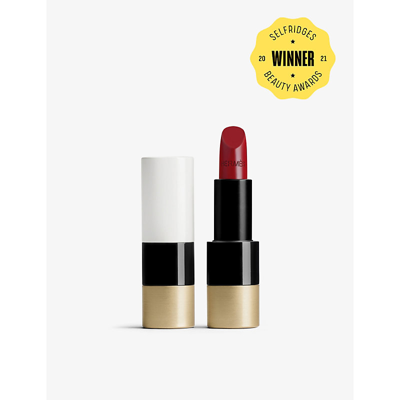 Hermes 85 Rouge H Rouge Satin Lipstick 3.5g In 85 Rouge H