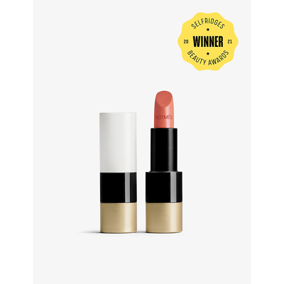 Shop Hermes Rouge Hermès Satin Lipstick 3.5g In 16 Beige Tadelakt