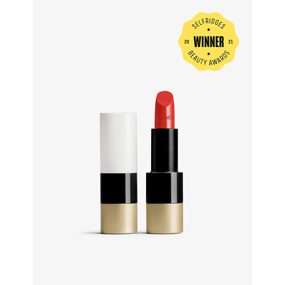 Shop Hermes 75 Rouge Amazone Rouge Hermès Satin Lipstick 3.5g