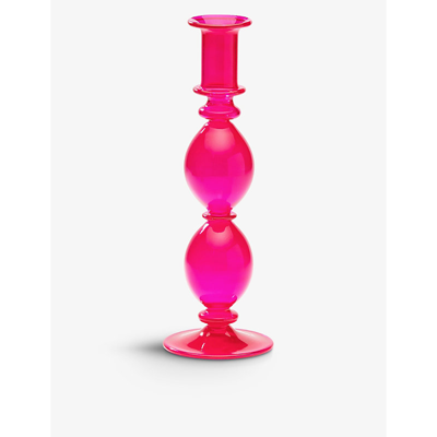 Shop Anna + Nina Paradise Glass Candle Holder 23.5cm