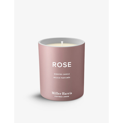 Shop Miller Harris Rose Natural Wax Scented Candle 220g