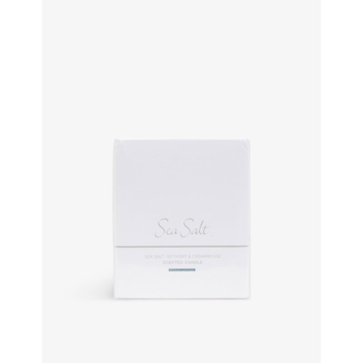 Shop The White Company None/clear Sea Salt Scented Candle 140g
